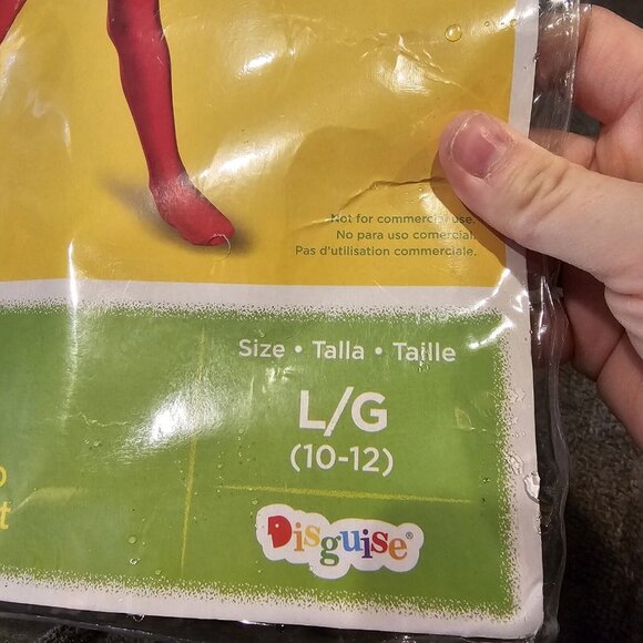 Disguise Kid's 8-10 Sesame Street Elmo Bodysuit Costume Skinovations NEW - Picture 4 of 5